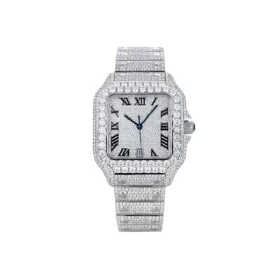 APORRO Premium Custom Iced VVS Moissanite Diamond Watch