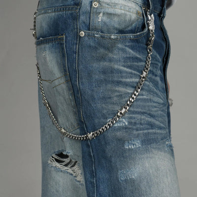 24" Thorned Cuban Wallet Chain