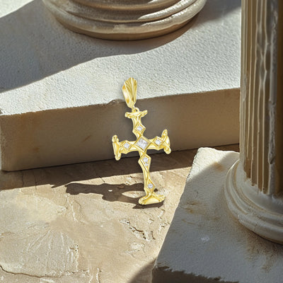 Cathedral Cross Pendant