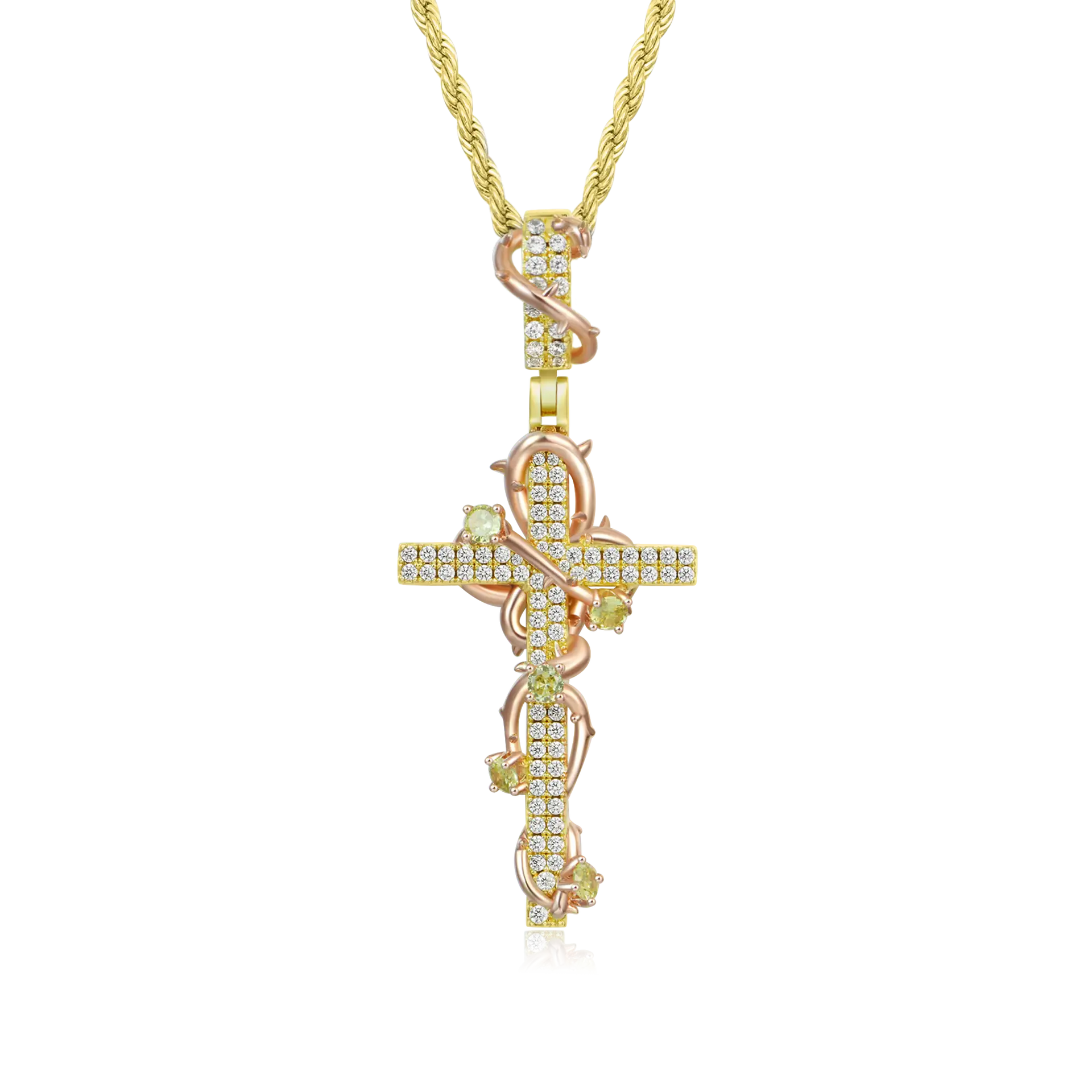 【HYERES LOR】25SS★ Essence SIL (W) Moissanite The Cross NC 1_02cbc099-163d-4412-aef7-