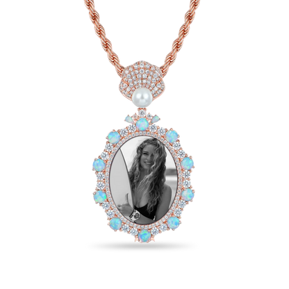 Custom Marine Photo Pendant