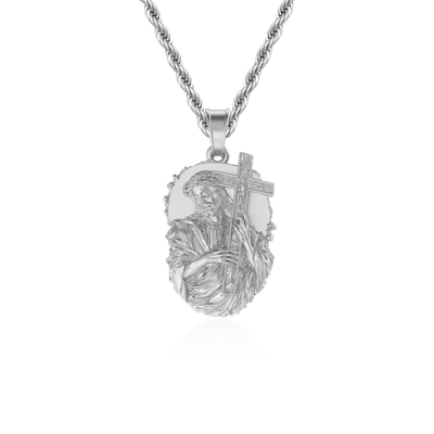 Sacred Grace Jesus Pendant