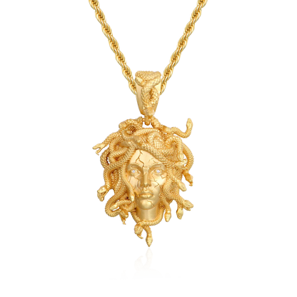 Medusa Statue Pendant