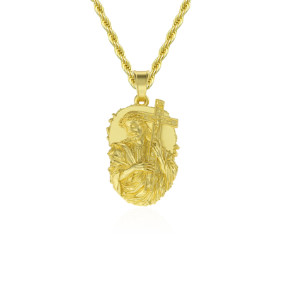 Sacred Grace Jesus Pendant