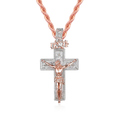 Crucifixion of Jesus Pendant - Large