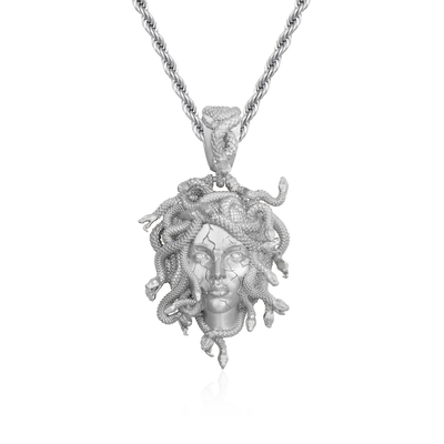 Medusa Statue Pendant