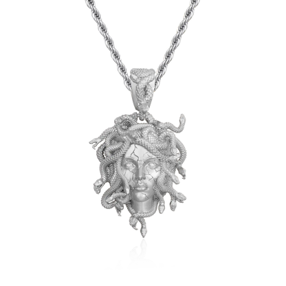 Medusa Statue Pendant