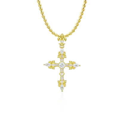 Modern Essentials Cross Pendant & Chain Set