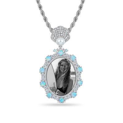 Custom Marine Photo Pendant