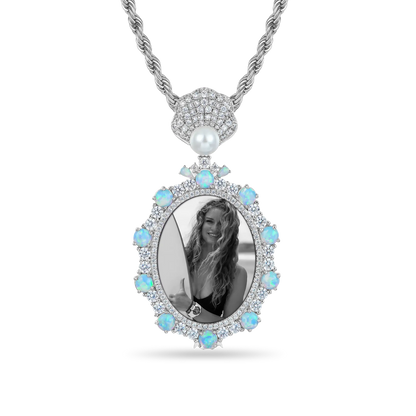 Custom Marine Photo Pendant