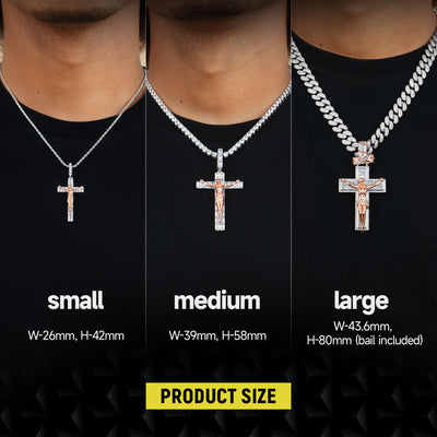 Crucifixion of Jesus Pendant - Large