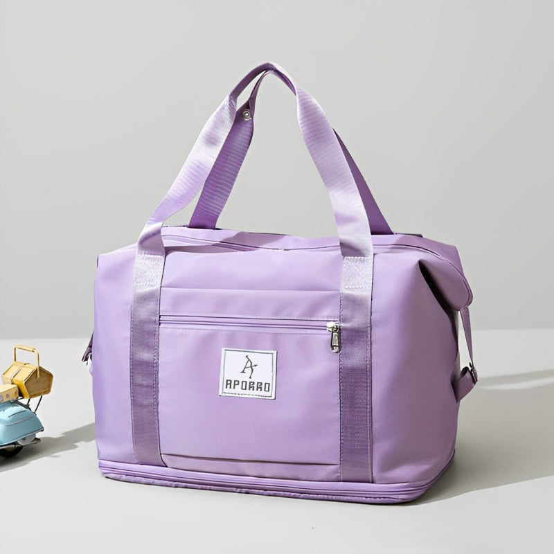Large Capacity Travel Duffel Bag with Detachable Shoulder Strap and Sh - APORRO