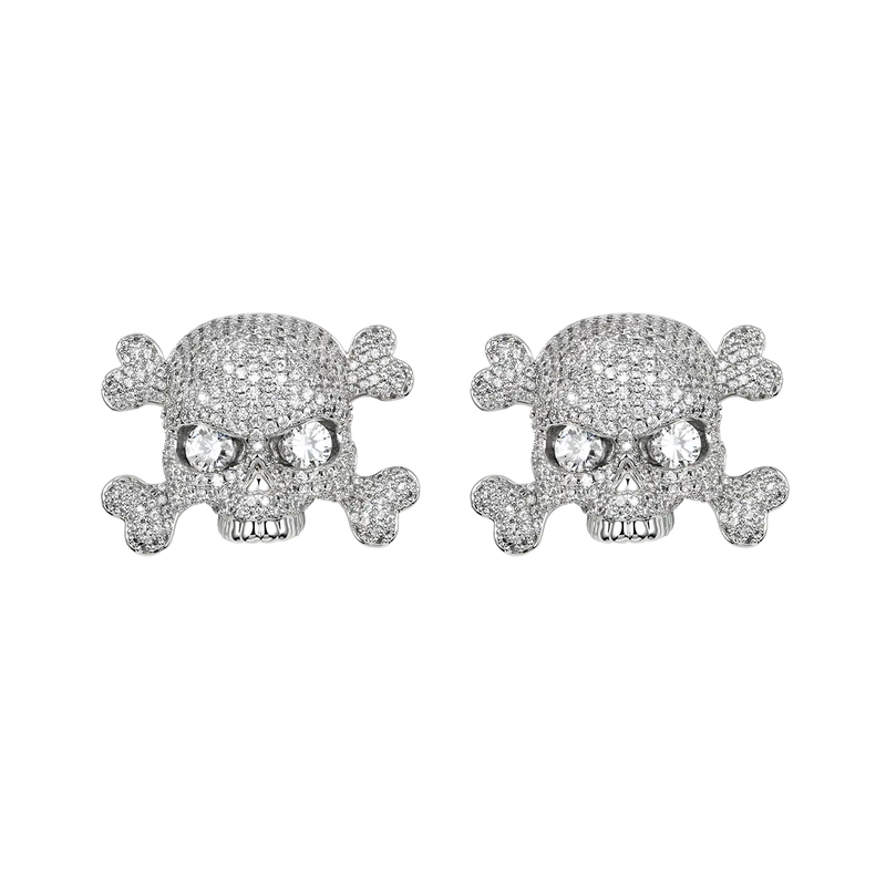 Iced Out Skull lace lock - APORRO