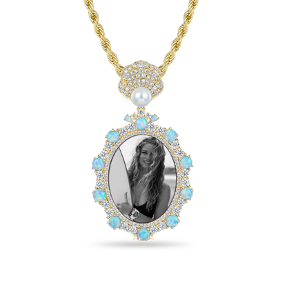 Custom Marine Photo Pendant