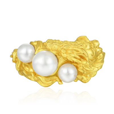 WONG Dragon Pearl Ring