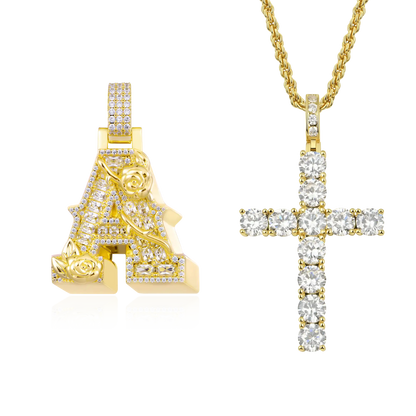 Rose Script Luxe Layer Set