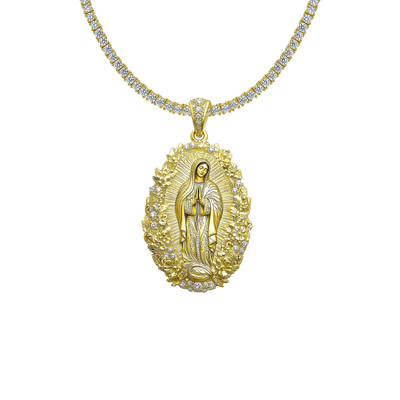 Divine Elegance Mary Pendant & Chain Set