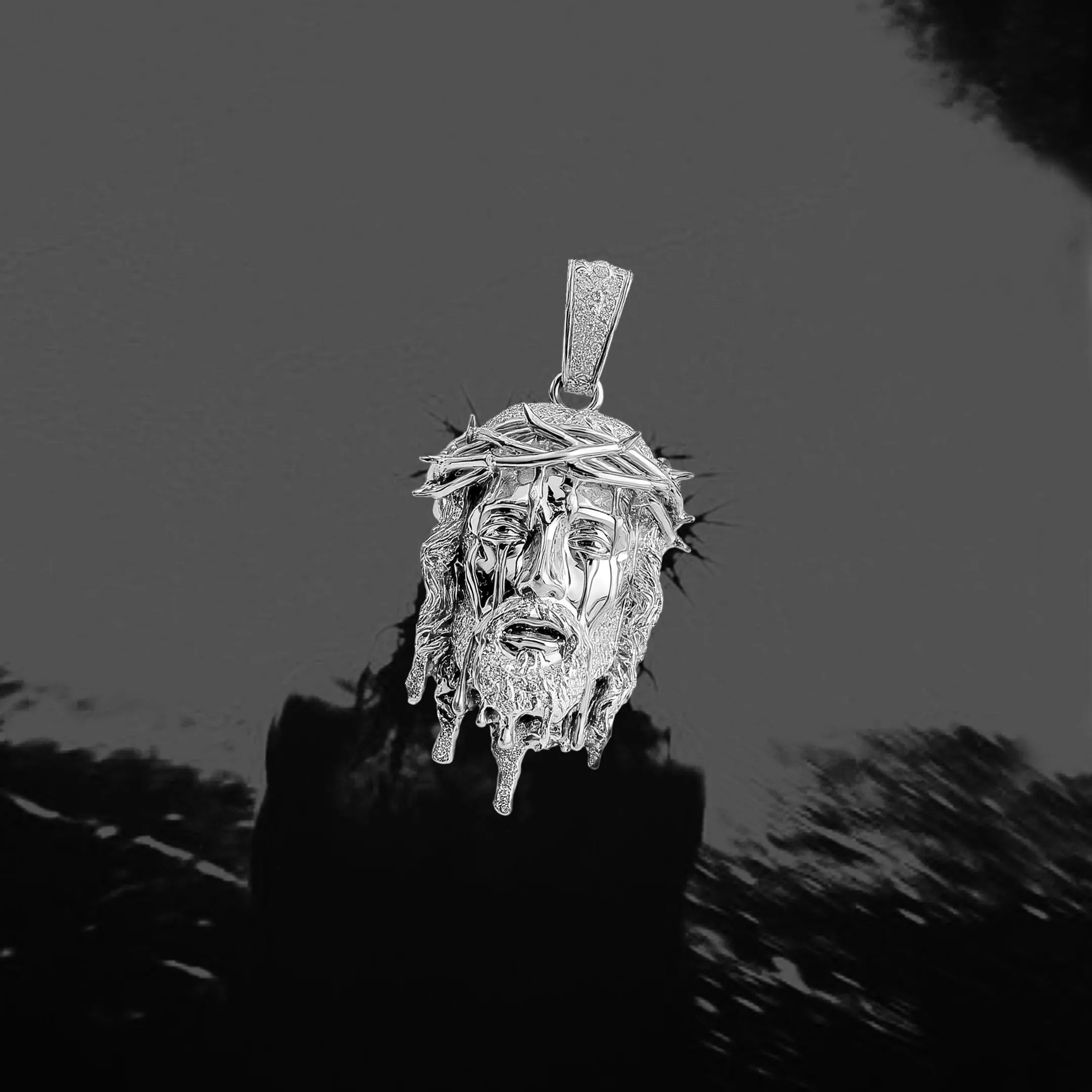 Drip Messiah - God Drippin’ Jesus Pendant - 38mm 