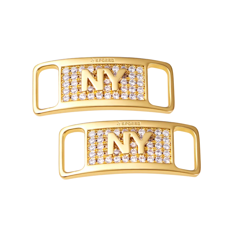 Iced Out New York "NY" Lace Lock - APORRO