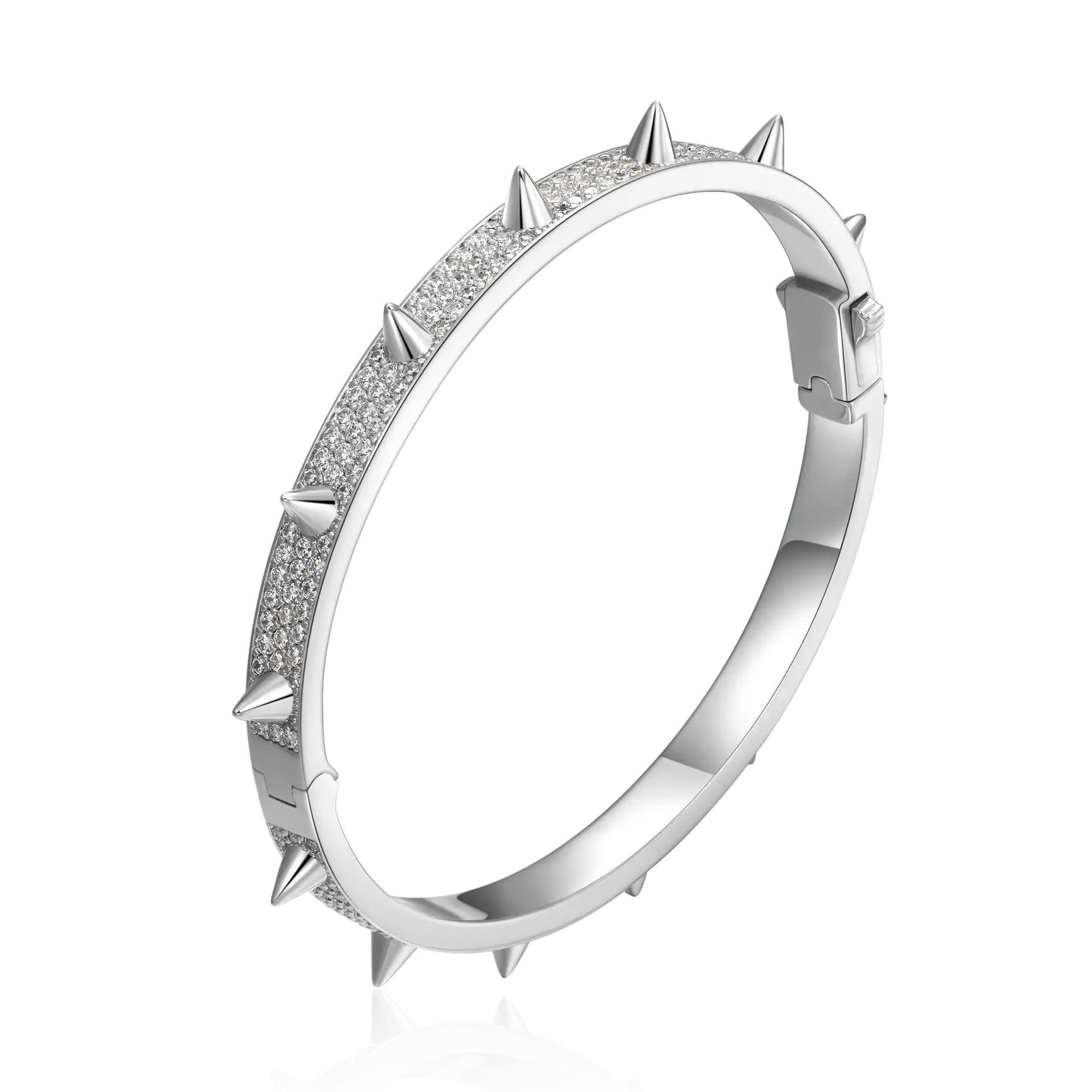 Spike Bangle Bracelet - 7mm – APORRO Spike Bangle Bracelet - 7mm – APORRO