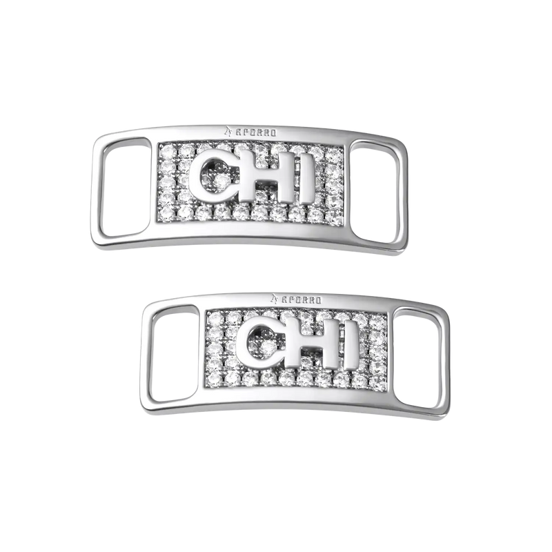 Iced Out Chicago "CHI" Lace Lock - APORRO