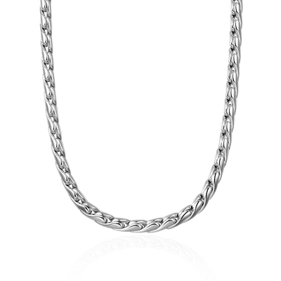 Franco Chain - White Gold