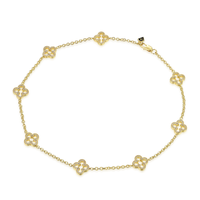 Moissanite Iced Agyin Dawuru Necklace
