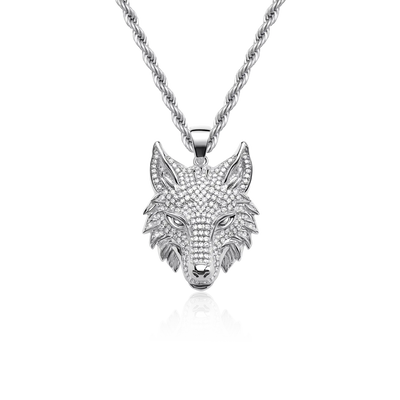 Fierce Wolf Pendant