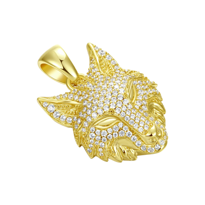 Fierce Wolf Pendant
