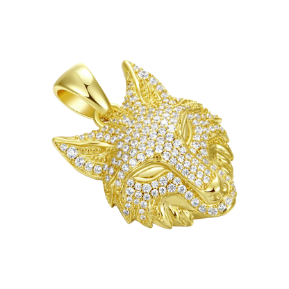 Fierce Wolf Pendant