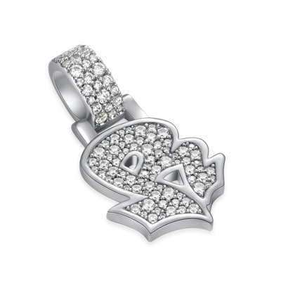 Custom Graffiti Font Letter Pendant - 20mm
