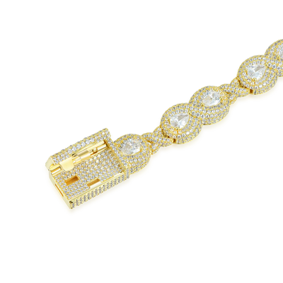 Infinity Teardrop Custom Chain - 12mm