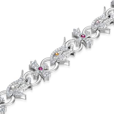 Eye of Horus Cross Chain  - 10mm