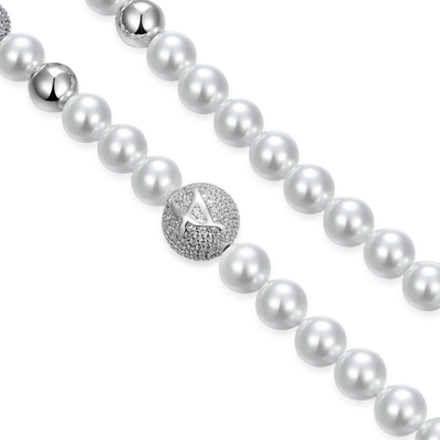 WONG Dragon Pearl and Bead Necklace - 8mm