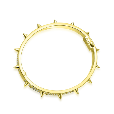 Spike Bangle Bracelet - 7mm