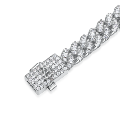 Micro Round Cut Cuban Link + Rope Bracelet Gift Set