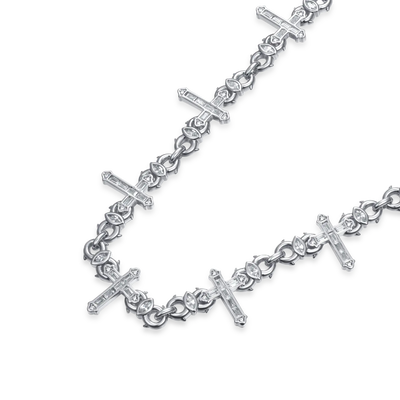 Cross Of Thorns Infinity Chain - 6mm