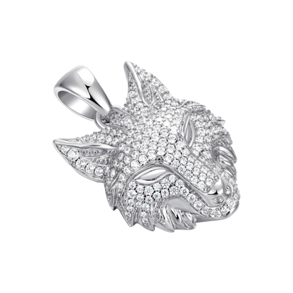 Fierce Wolf Pendant
