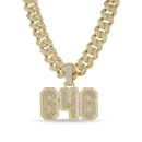Custom University Font Pendant