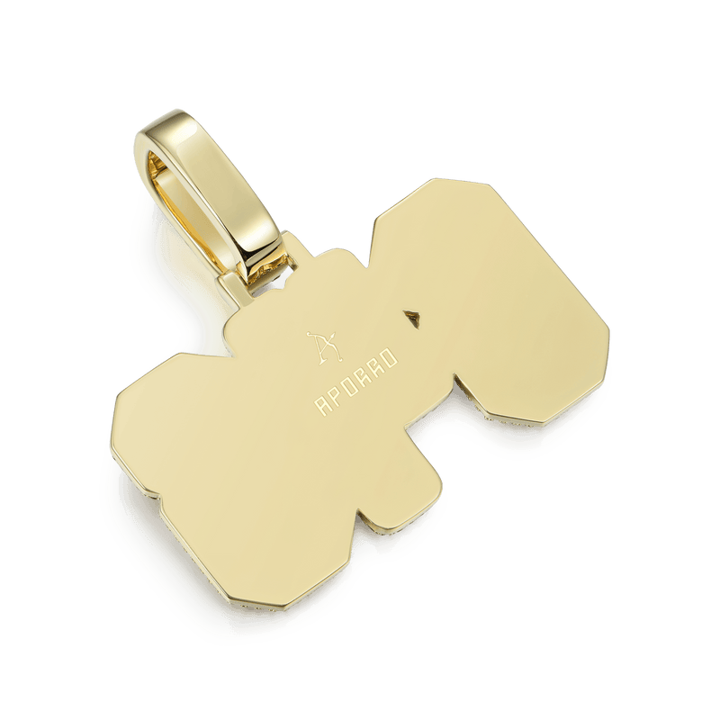 Custom University Font Pendant