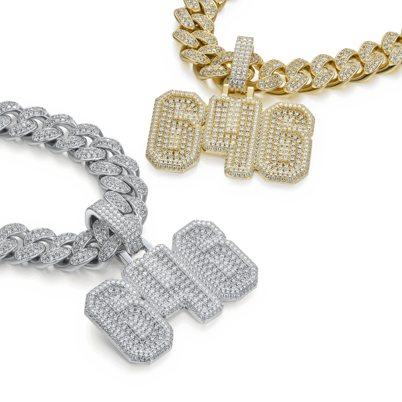 Custom University Font Pendant