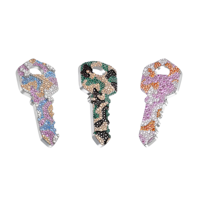 Camo Key Pendant Trio Set