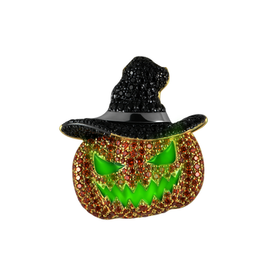 Jack O'Lantern Glowing Pendant