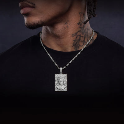 Sacred Portrait Jesus Pendant