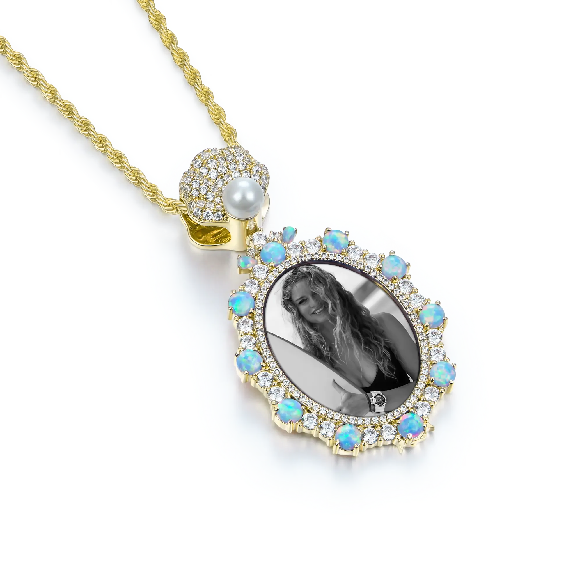 Custom Marine Photo Pendant