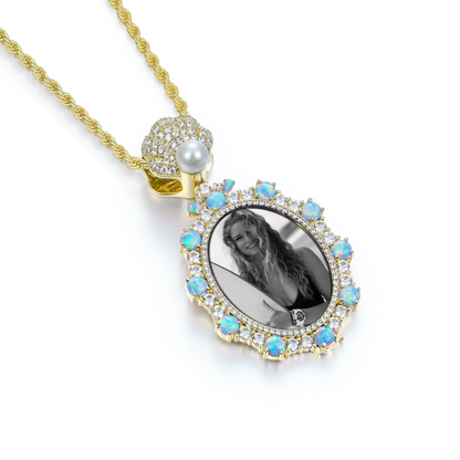 Custom Marine Photo Pendant