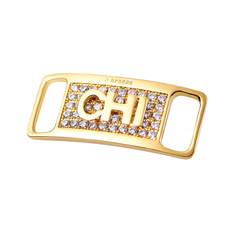 Iced Out Chicago "CHI" Lace Lock - APORRO