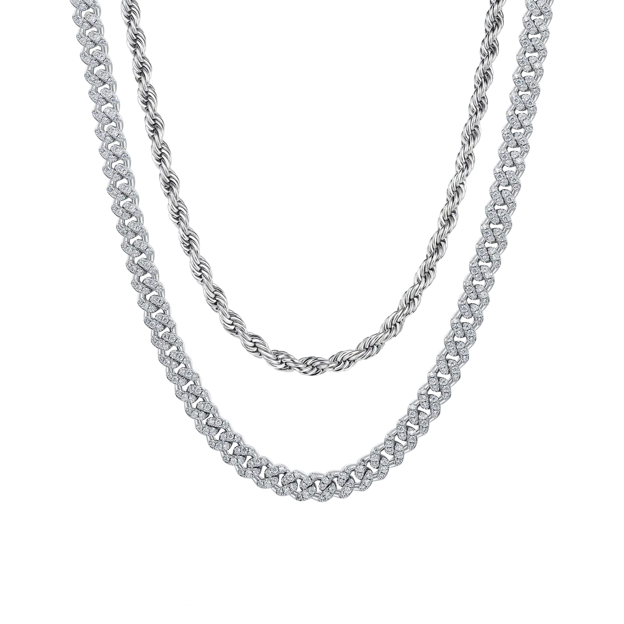 Clean Metal Layer Chain Set