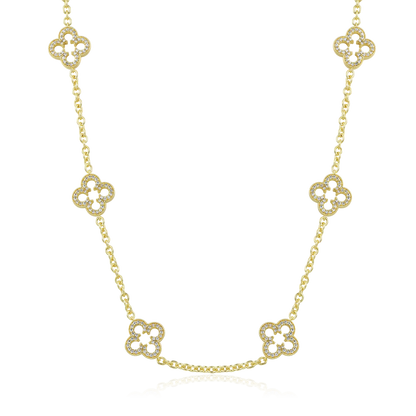 Moissanite Iced Agyin Dawuru Necklace