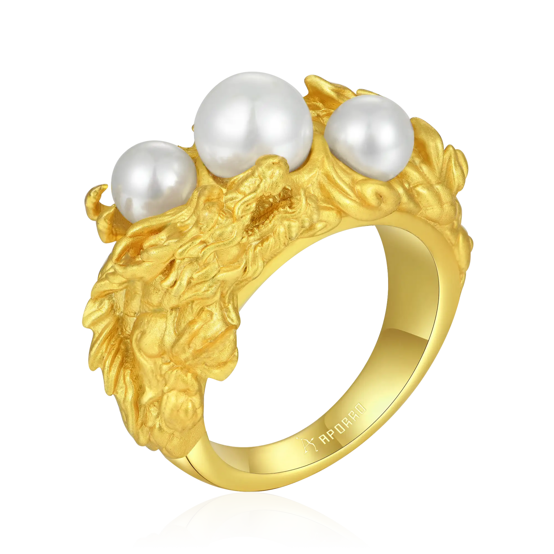 WONG Dragon Pearl Ring – APORRO